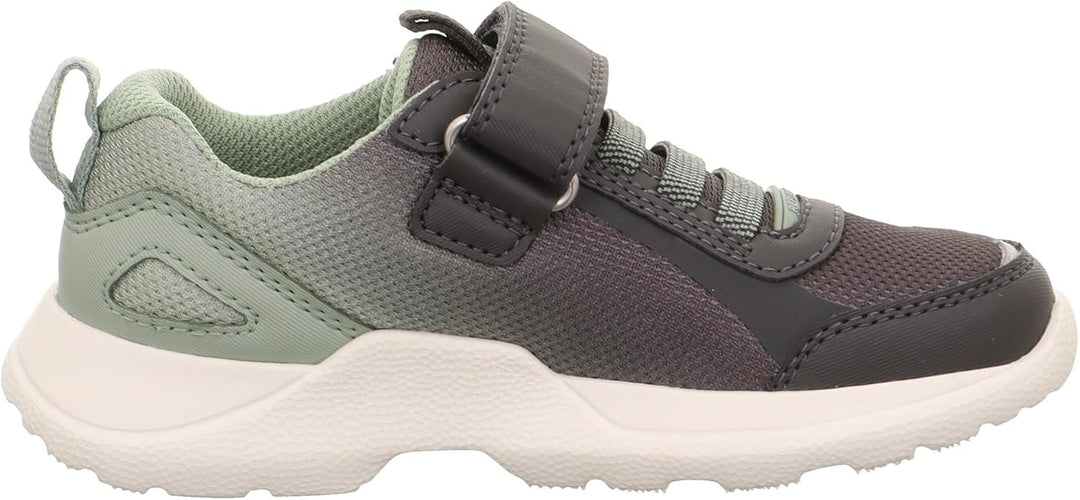 Superfit Mädchen RushSneaker 30 EU Grau Hellgrün 2000, 30 EU Grau Hellgrün 2000
