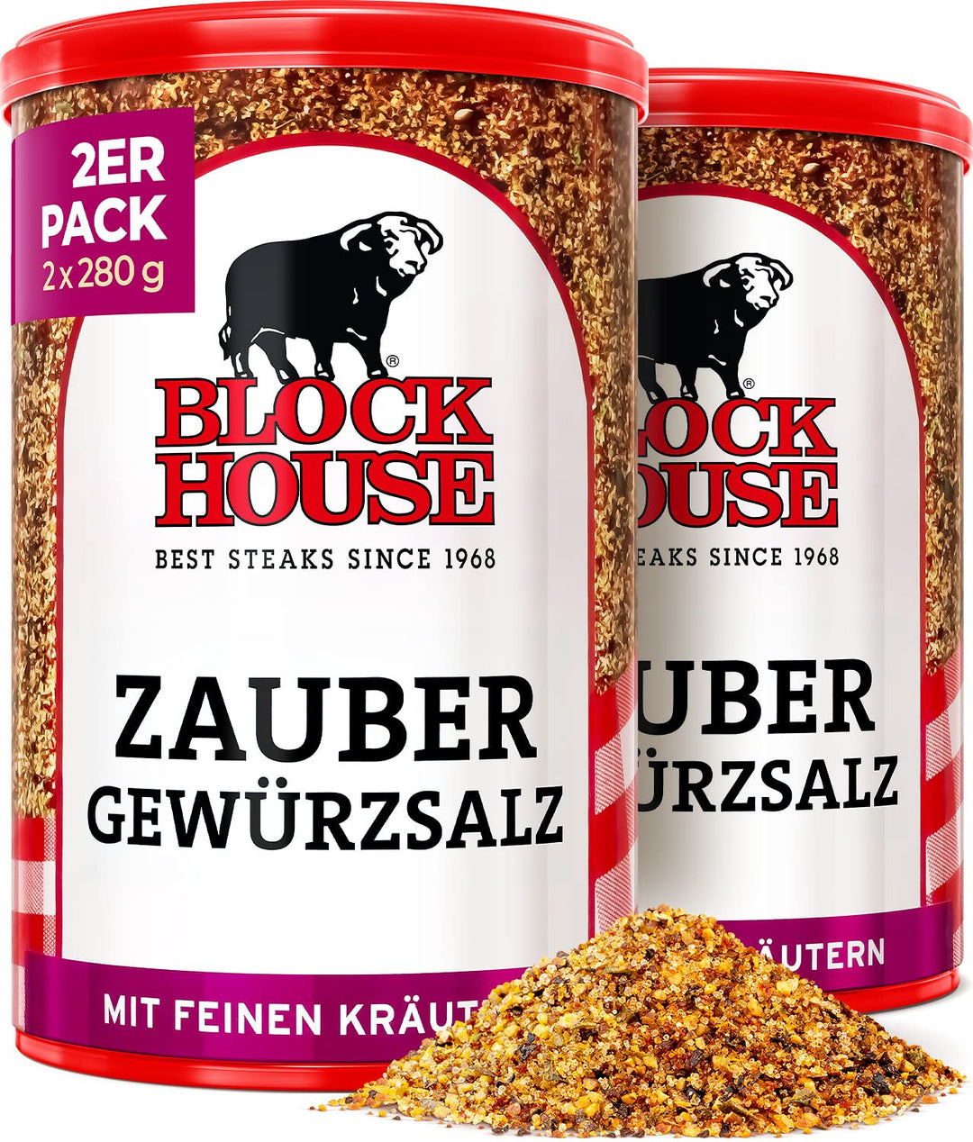 Block House Zaubergewürz 2x 280g Gewürzmischung - in Restaurantqualität