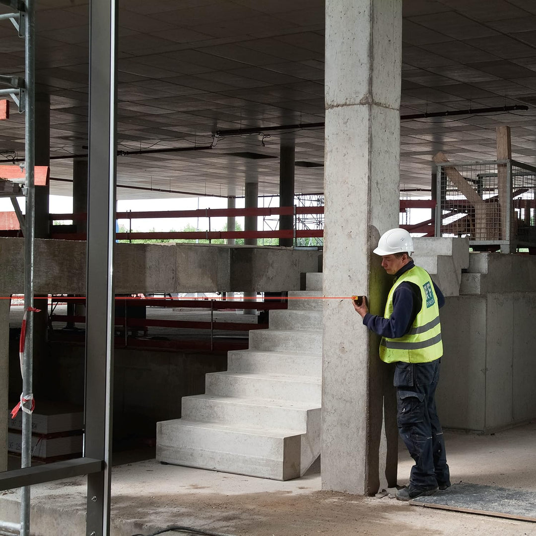 STABILA Laser-Entfernungsmesser LD 320, max. Messbereich 60 m, 8 Messfunktionen (u. a. Fläche, Volum