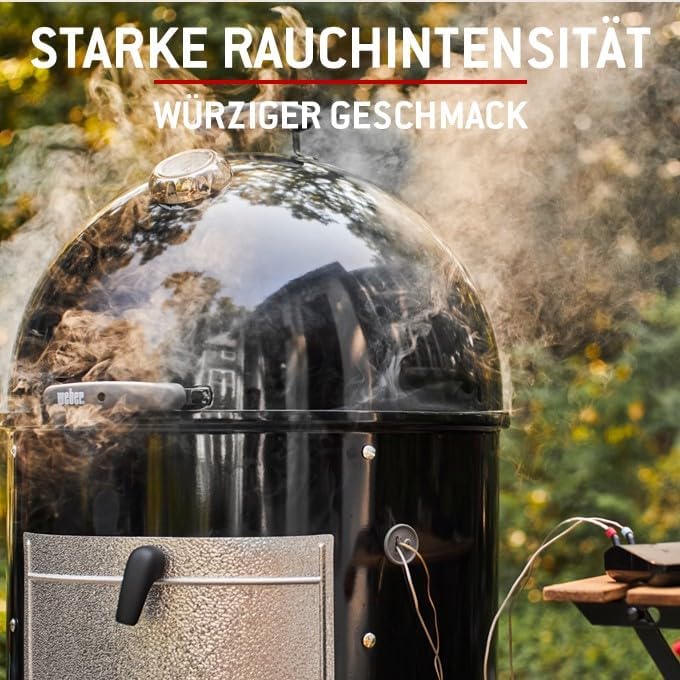 Weber Räucherchips (700g Packung) - für Rindfleisch, Räucherchips-Mischung von Laub-, Nuss- und Obst