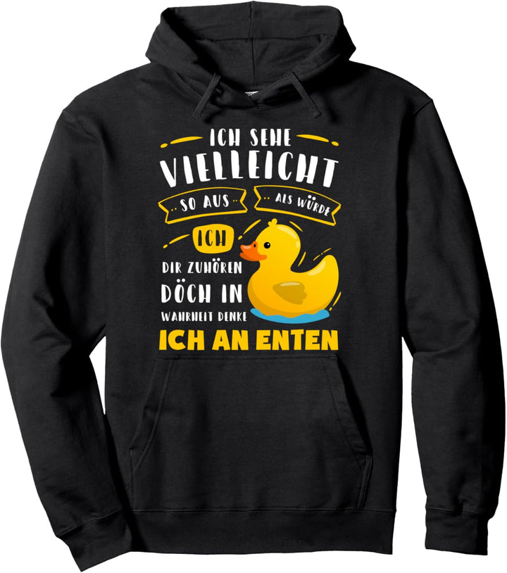 Ente Enten Badeenten Pullover Hoodie