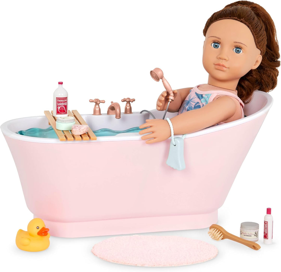 Our Generation - og - Badewannen Set Retro Deluxe - 44937, Badewanne