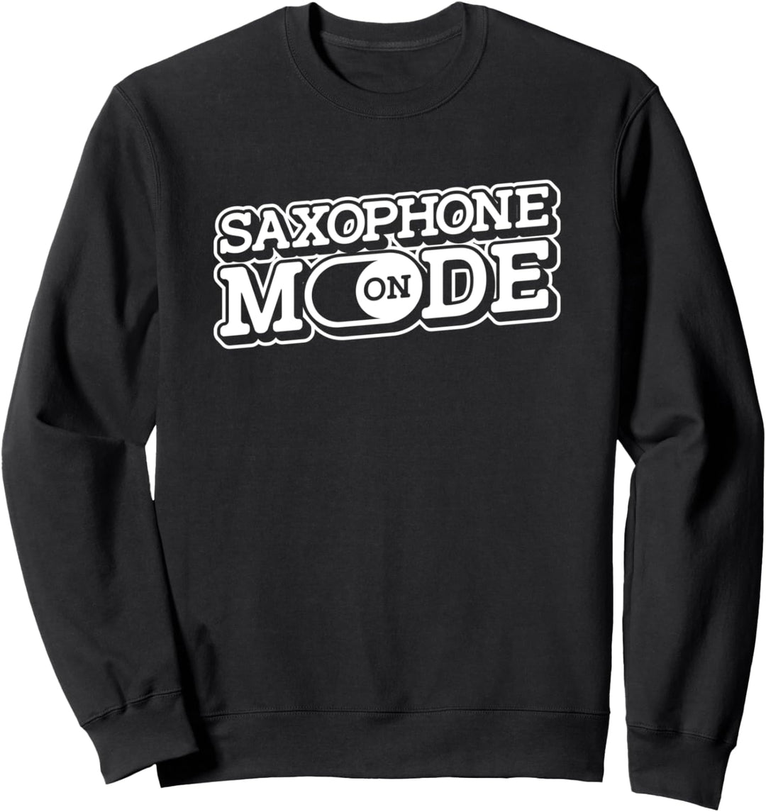 Saxophon Musiker - Jazz Musik Saxophonist Saxofon Sweatshirt