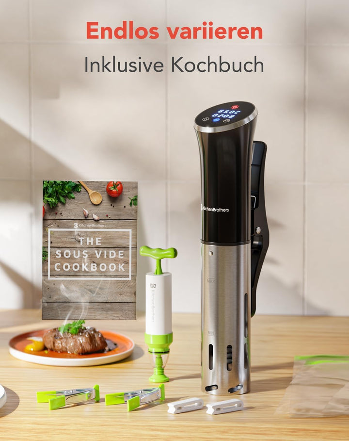 KitchenBrothers Sous Vide Garer - Sous Vide Stick - Souvidestab - Souvidgarer - Suvit Garer - Suvide