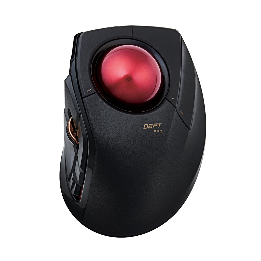ELECOM Kabelgebundene / kabellose / Bluetooth-Fingerbetriebene Trackball-Maus, kompatibel mit Window