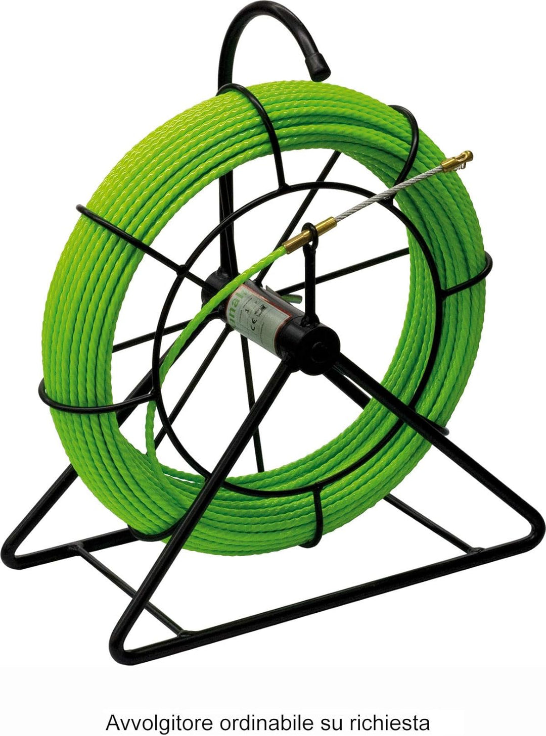 Sonda SPIRALATA Polyester Ø 6 L40m 40 metri Ø 6 mm Grün, 40 metri Ø 6 mm Grün