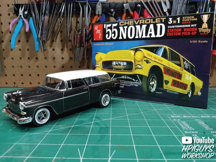 AMT 1955 Chevy Nomad Modellbausatz im Massstab 1:25