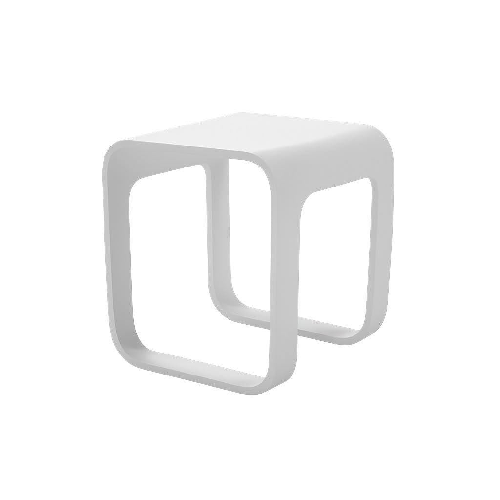 Four &amp; More Badhocker Duschhocker Sitzhocker Duschstuhl Duschsitz Luxusbadhocker Design Kunststein S