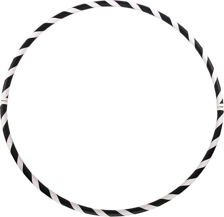 Faltbarer Anfänger Hula Hoop Reifen, Ø90/95/100/105cm Ø95cm Weiss, Ø95cm Weiss