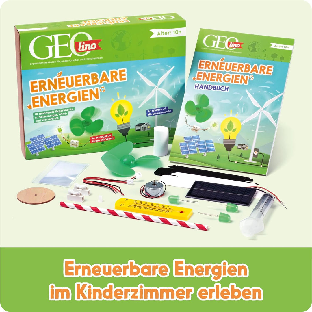 FRANZIS 67222 - GEOLINO - Erneuerbare Energien, inspirierende Bauprojekte für drinnen und draussen