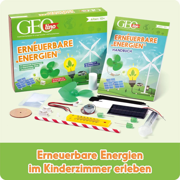 FRANZIS 67222 - GEOLINO - Erneuerbare Energien, inspirierende Bauprojekte für drinnen und draussen