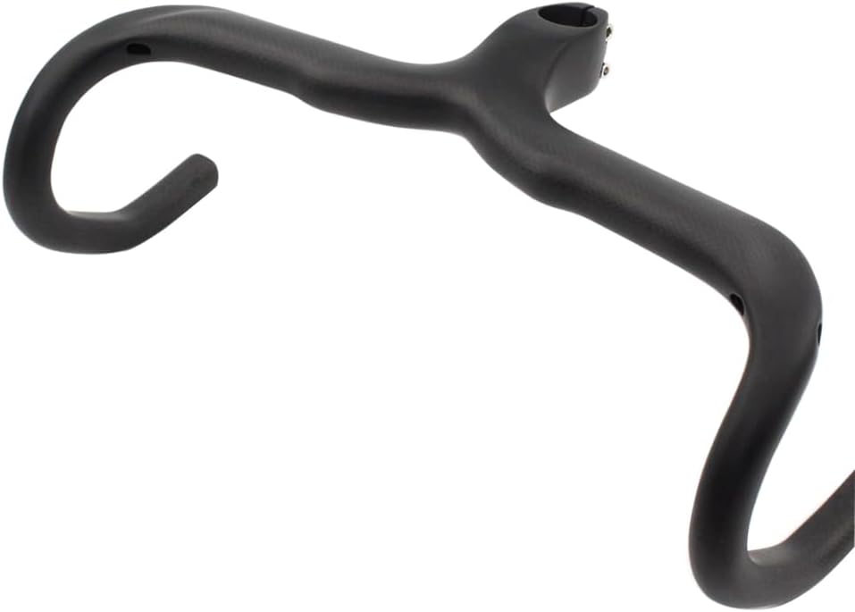 RXL SL carbon rennrad lenker 28.6mm Schwarz 3K matt Integrierte fahrradlenker Lenker 420 * 100mm, oh