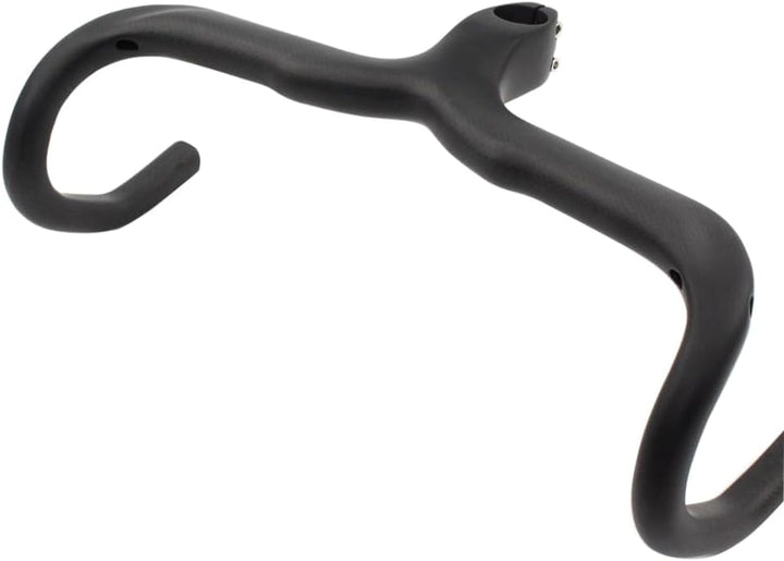 RXL SL carbon rennrad lenker 28.6mm Schwarz 3K matt Integrierte fahrradlenker Lenker 420 * 100mm, oh