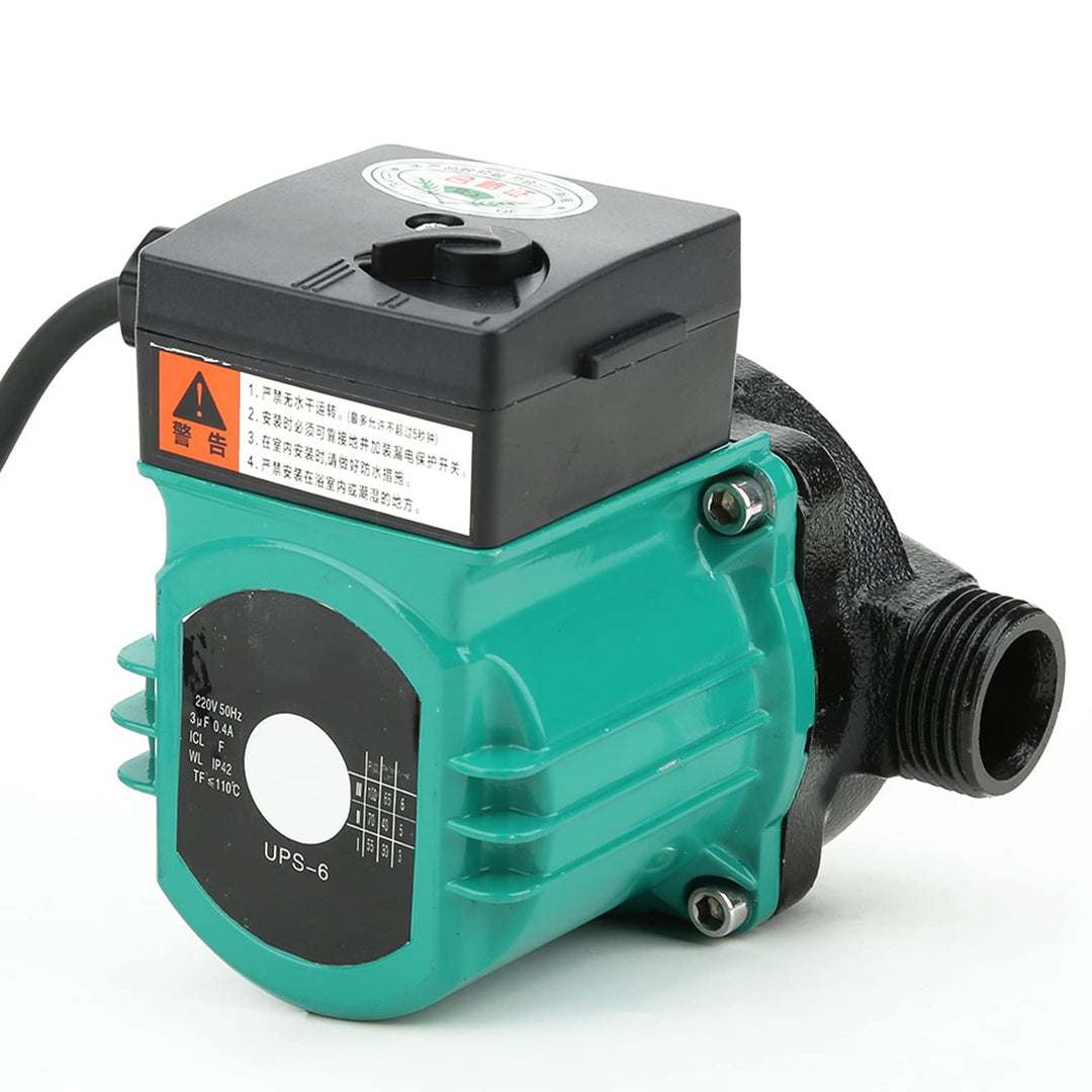Fafeicy 220V/50 Hz 3/4 zoll Umwälzpumpe, 65/40/30L/min Ultra-leise Silent Automatisch Umwälzpumpe, f