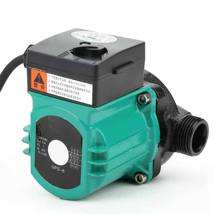 Fafeicy 220V/50 Hz 3/4 zoll Umwälzpumpe, 65/40/30L/min Ultra-leise Silent Automatisch Umwälzpumpe, f