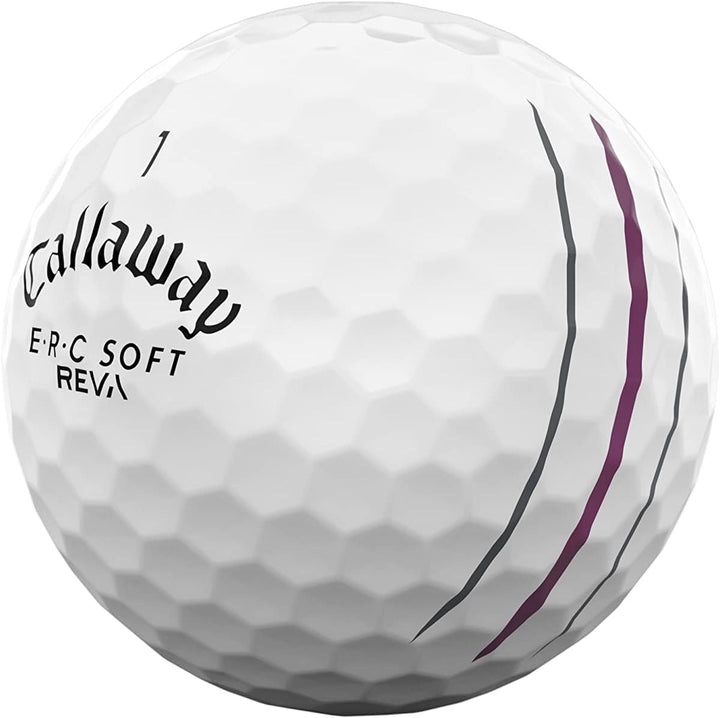 Callaway ERC Soft Golfbälle 2023 Dreispurig Rev, Dreispurig Rev