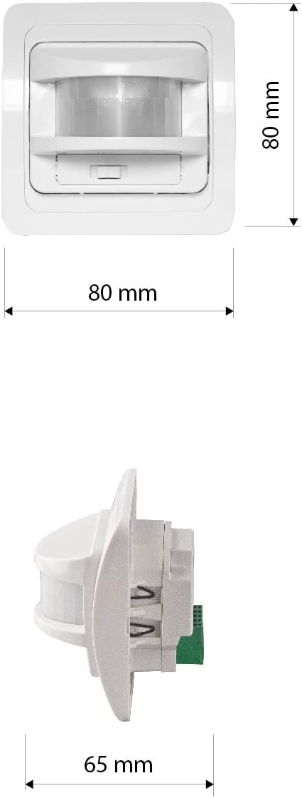 Elektrobock Unterputz IR-Bewegungsmelder IR30, Weiss