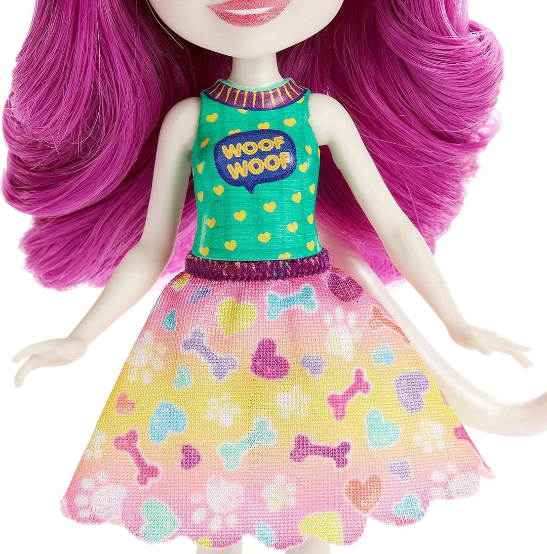 Enchantimals Familienset, Puppe (15 cm) mit 34 Tierfiguren, grossartiges Geschenk für Kinder ab 3 Ja