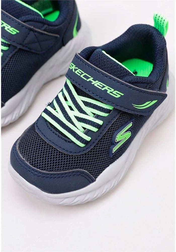 Skechers Jungen Nitro Sprint Sneaker, Marineblau