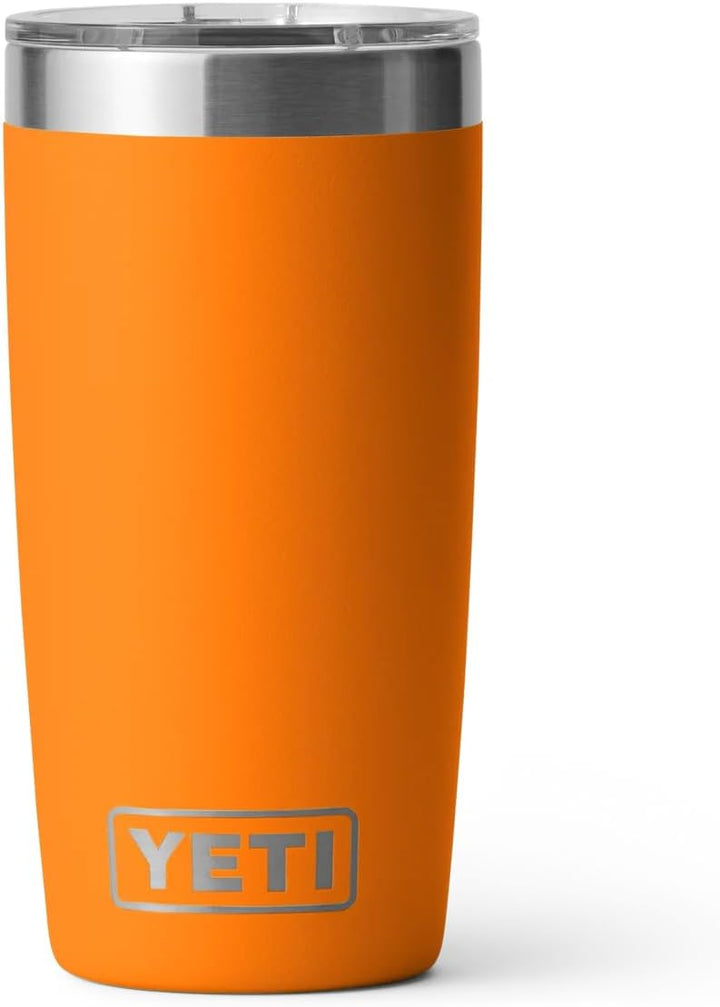 YETI Rambler Thermobecher 10 oz (295 ml) King Crab – Kaffeebecher To Go, Thermotasse mit abnehmbarem