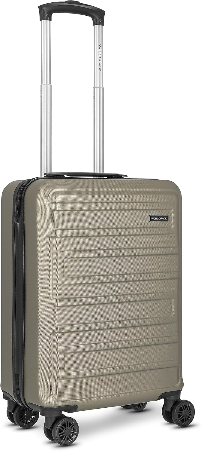 Worldpack New York 2.0 Handgepäck Koffer | Hartschalen Kabinentrolley mit 4-Rollen-System, arretierb