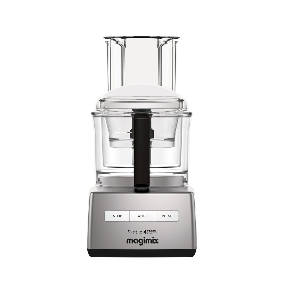 Magimix 18471EA 4200 XL Küchenmaschine, Kunststoff, Chrom