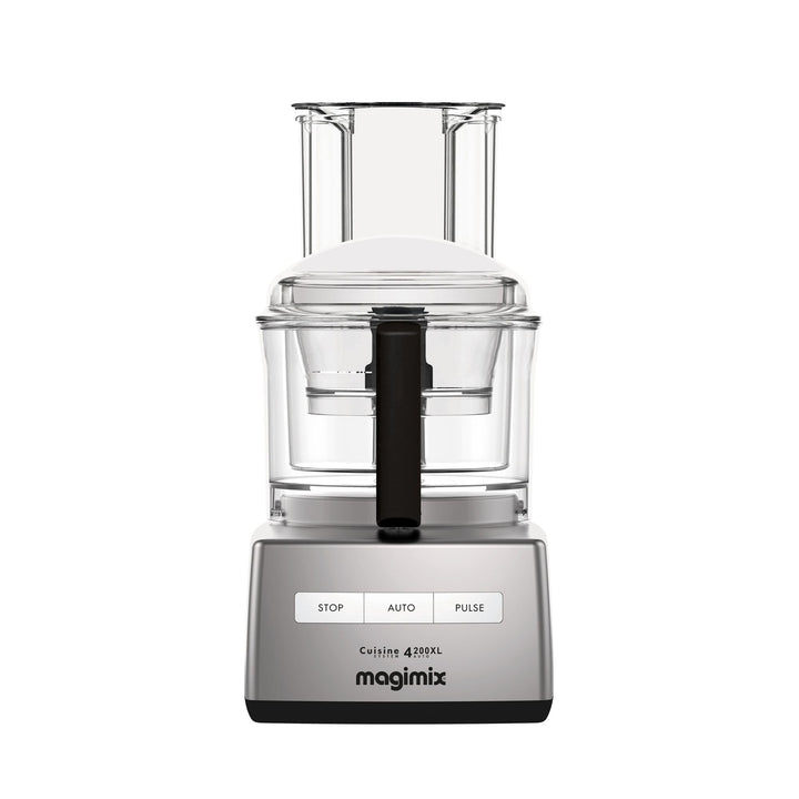 Magimix 18471EA 4200 XL Küchenmaschine, Kunststoff, Chrom