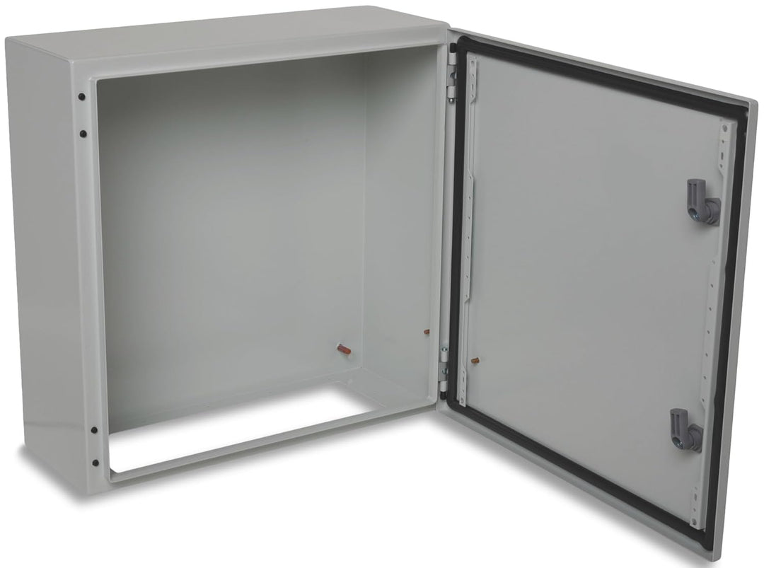 BOXEXPERT Verteilerkasten aussen IP66 Stahlblech 500x500x200mm Serie Treva wasserdicht Schaltschrank