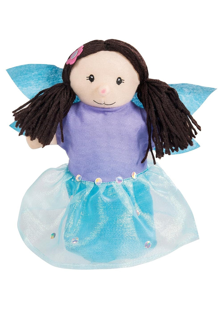 roba Handpuppenset aus Plüsch & Filz, Kasperlefiguren 4-tlg., Hand-/Kasperpuppen für Kasperletheater