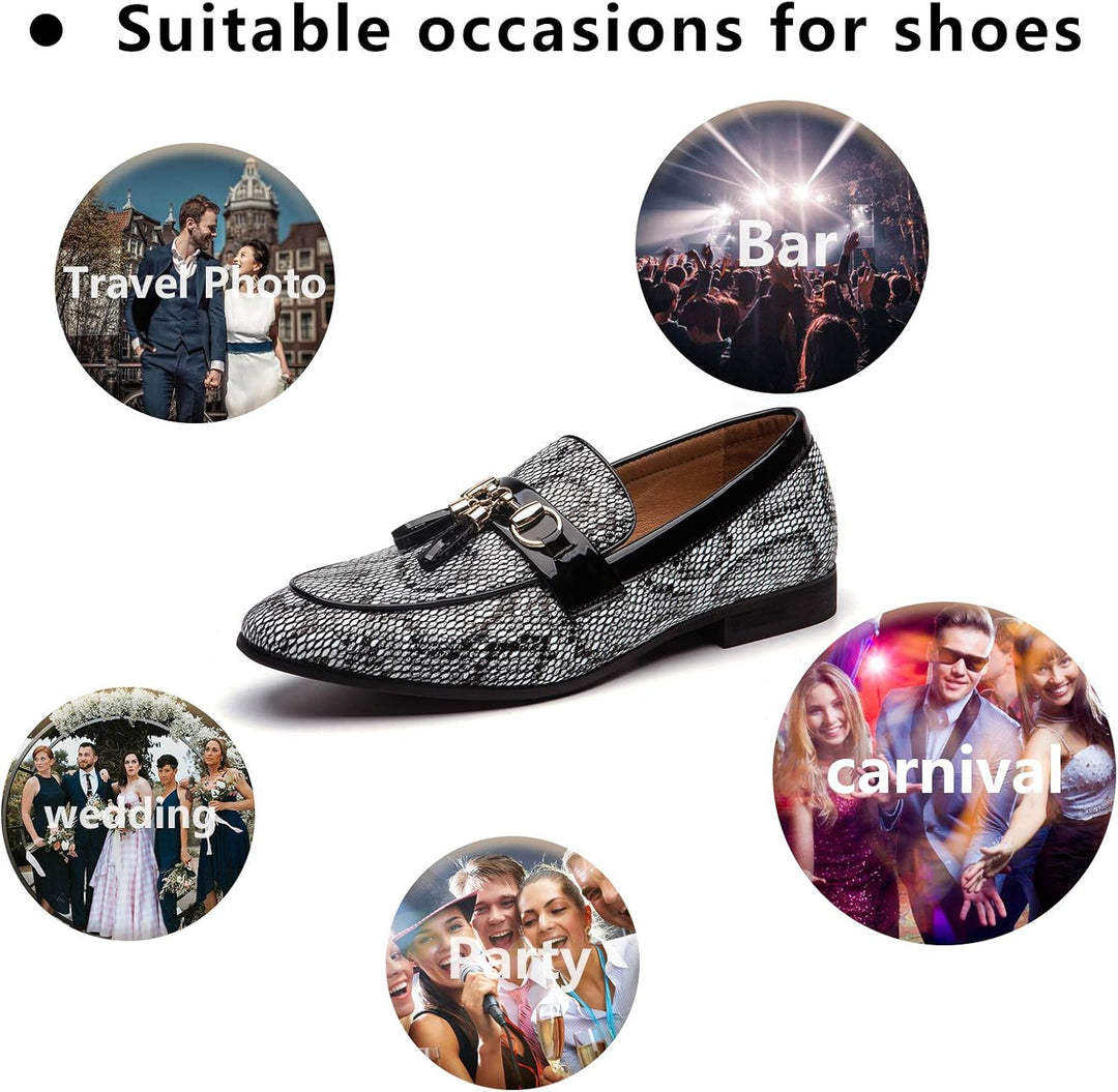 MEIJIANA Herren-Mokassins Business Schuhe Herren Schuhe Mokassins Slipper Herren, 41 EU Blau 05