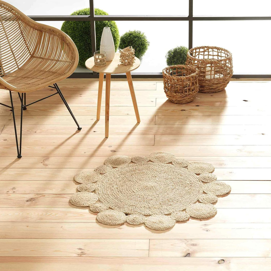 Douceur d'Intérieur Runde Matte, Mehrfarbig, (0) 90 cm