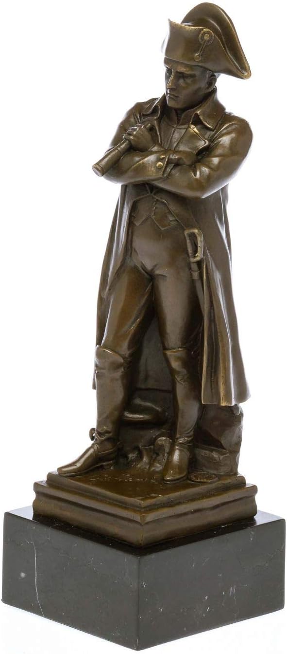 aubaho Bronze Napoleon Bronzeskulptur 31cm Bronzefigur Skulptur Figur antik Stil