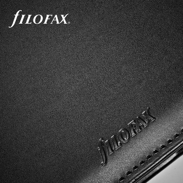 Filofax Metropol Personal Organiser (DIN A5, mit Reissverschluss), schwarz Single, Single
