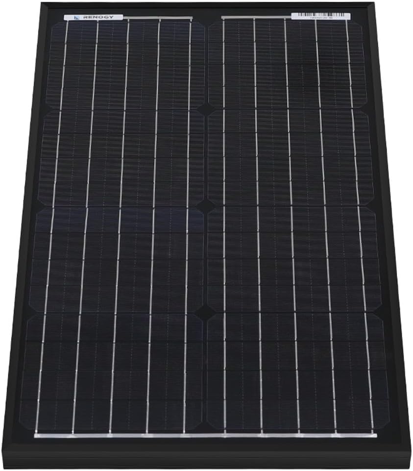Renogy 30 W Solarmodul Mono 12 V (Schlankes Design) Solarpanel, Solarzelle, Photovoltaikmodul für Au