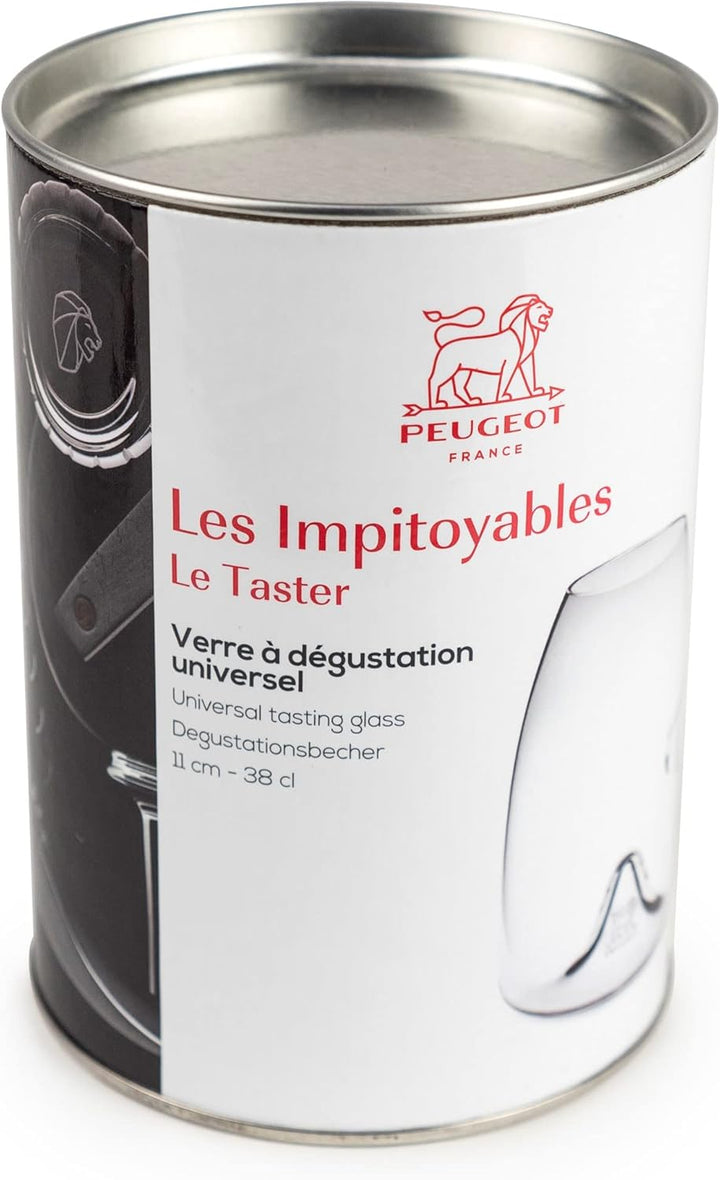 Peugeot Verkostungsglas für Bier, Wein und Whisky, Fassungsvermögen: 38 cl, Les Impitoyables - Le Ta