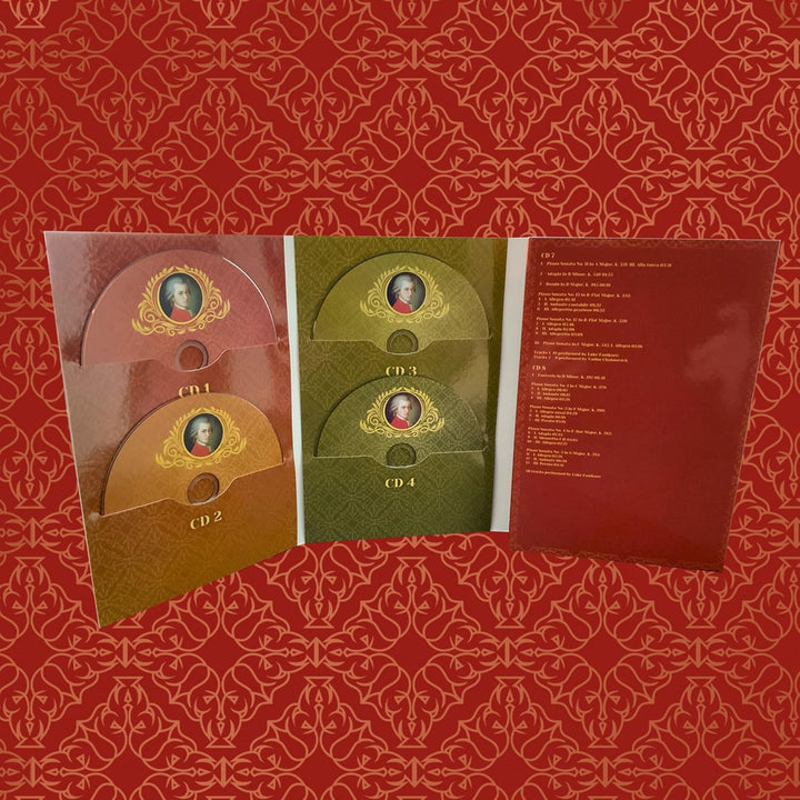 10 CD Mozart - Wolfgang Amadeus Mozart - Sinfonie, Piano Sonate, Piano Concerto, Audio-CD