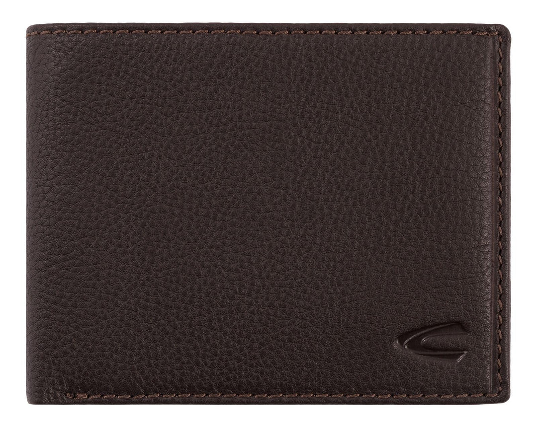 camel active Macau Herren Geldbörse RFID Querformat Leder, Brown