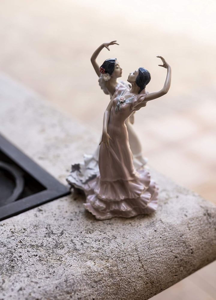 LLADRÓ Paar Figur Ole. Flamenco. Porzellan.