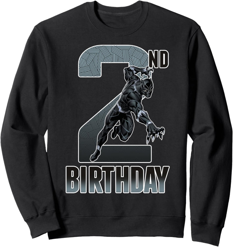 Marvel Black Panther 2nd Birthday Sweatshirt