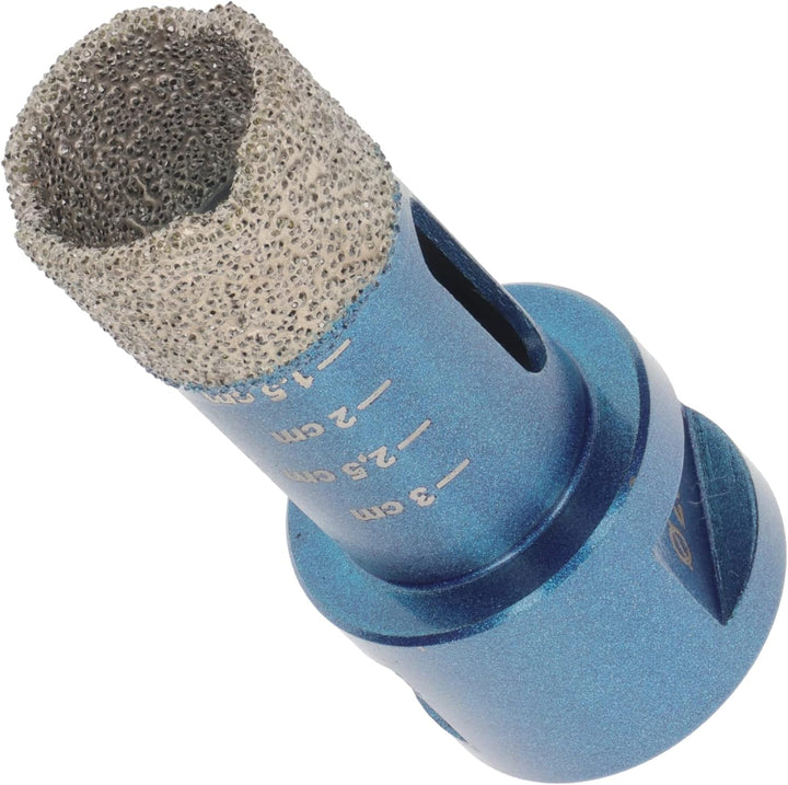 PRODIAMANT Diamant Bohrer Fliese 20mm x M14 trockenbohren Fliese, Feinsteinzeug, Keramik, Naturstein