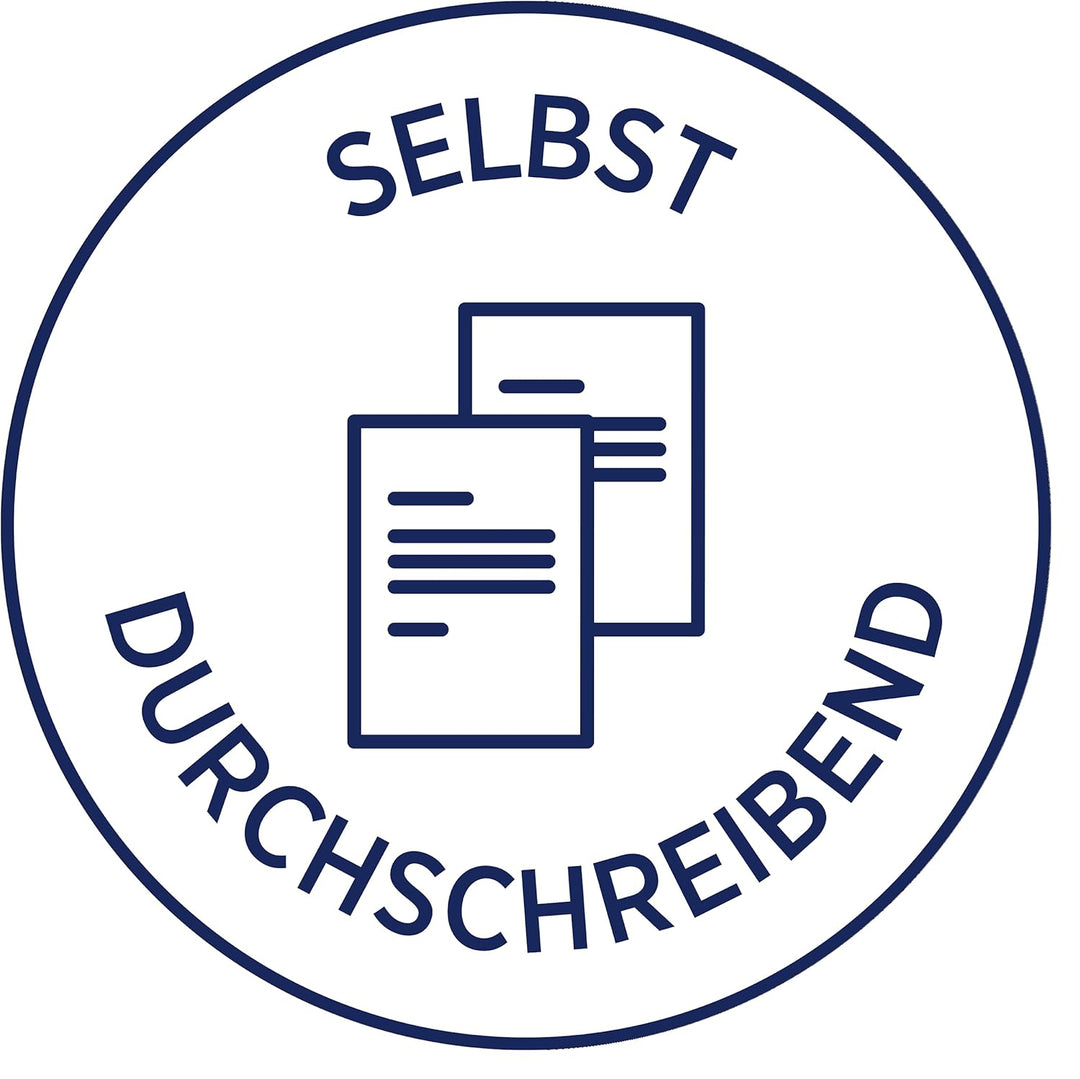 AVERY Zweckform 1720-5 Lieferschein (DIN A5, selbstdurchschreibend, 2 x 40 Blatt) im 5er Pack weiss,