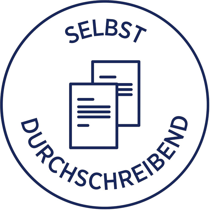 AVERY Zweckform 1720-5 Lieferschein (DIN A5, selbstdurchschreibend, 2 x 40 Blatt) im 5er Pack weiss,