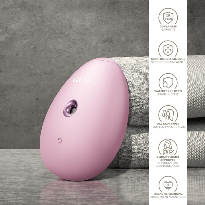 GESKE | SmartAppGuided™ Facial Hydration Refresher | 4 in 1 | Wasserzerstäuber | Gesichtsdampfer | W