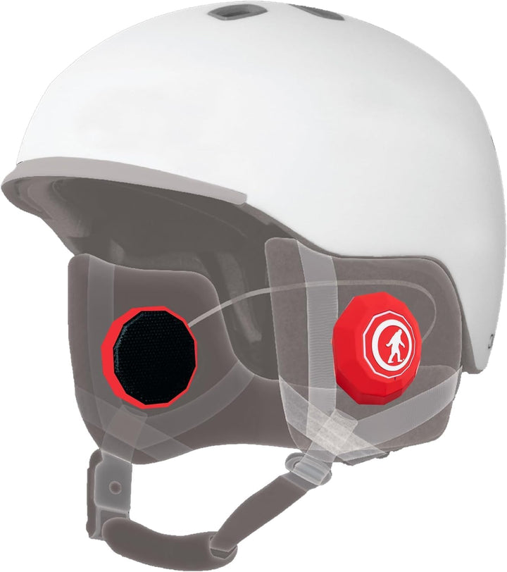 Outdoor Tech Chips 3.0 Helm Lautsprecher mit Bluetooth für kabelloses Helm Audio und Musik für Schne