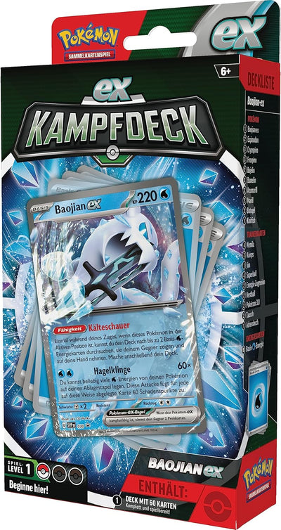 Pokémon-Sammelkartenspiel: Kampfdeck Baojian-ex (sofort spielbares Deck mit 60 Karten), Baojian-ex