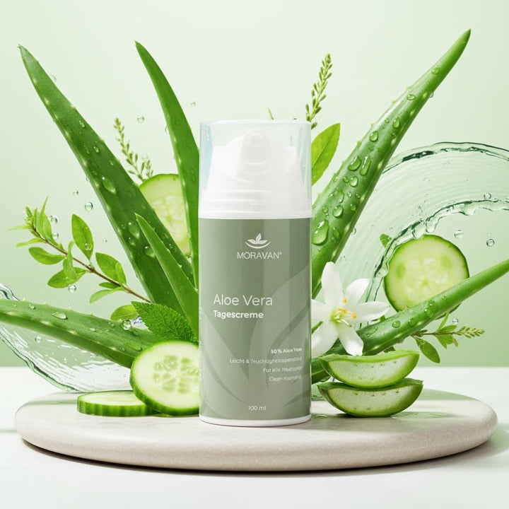 MORAVAN Aloe Vera Tagescreme - 250 ml (Dose)