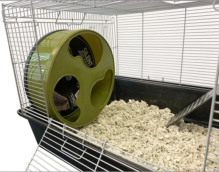 Exotic Nutrition Silent Runner 30,5 cm breit + Sandschiene, Käfigbefestigung