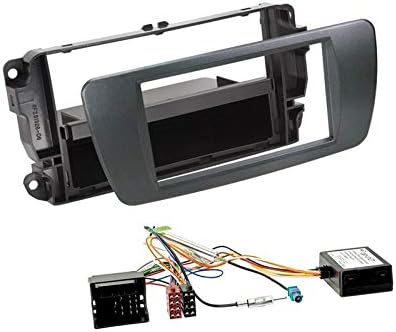 Kenwood KDC-BT450DAB 1-DIN DAB Autoradio Bluetooth CD USB AUX Einbauset passend für Seat Ibiza IV Ib