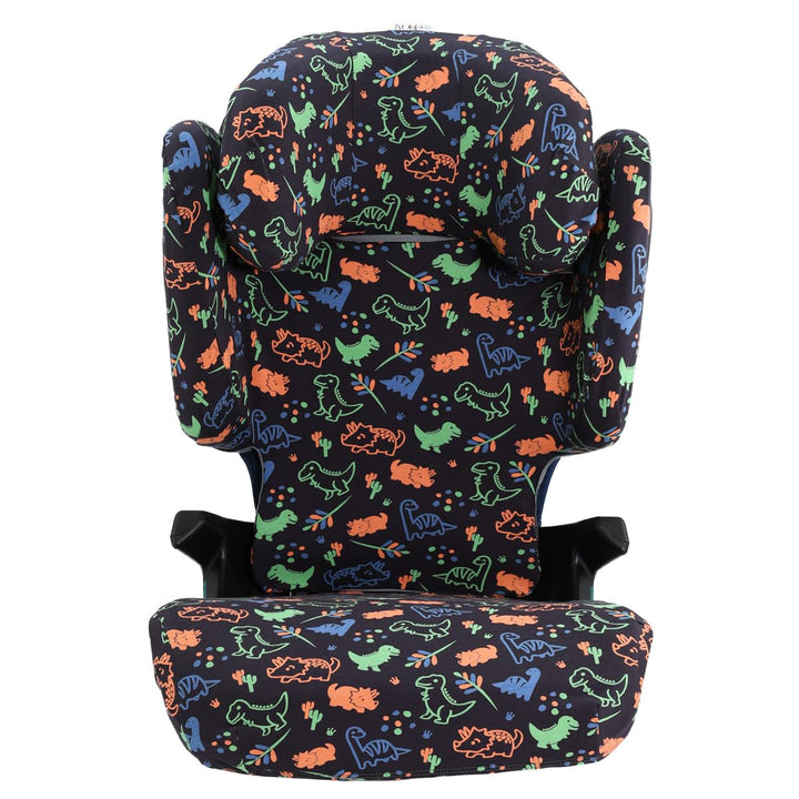 JYOKO KIDS Schutzhülle kompatibel mit Romer Kidfix (Romer Kidfix M I-SIZE, Happy Dino)