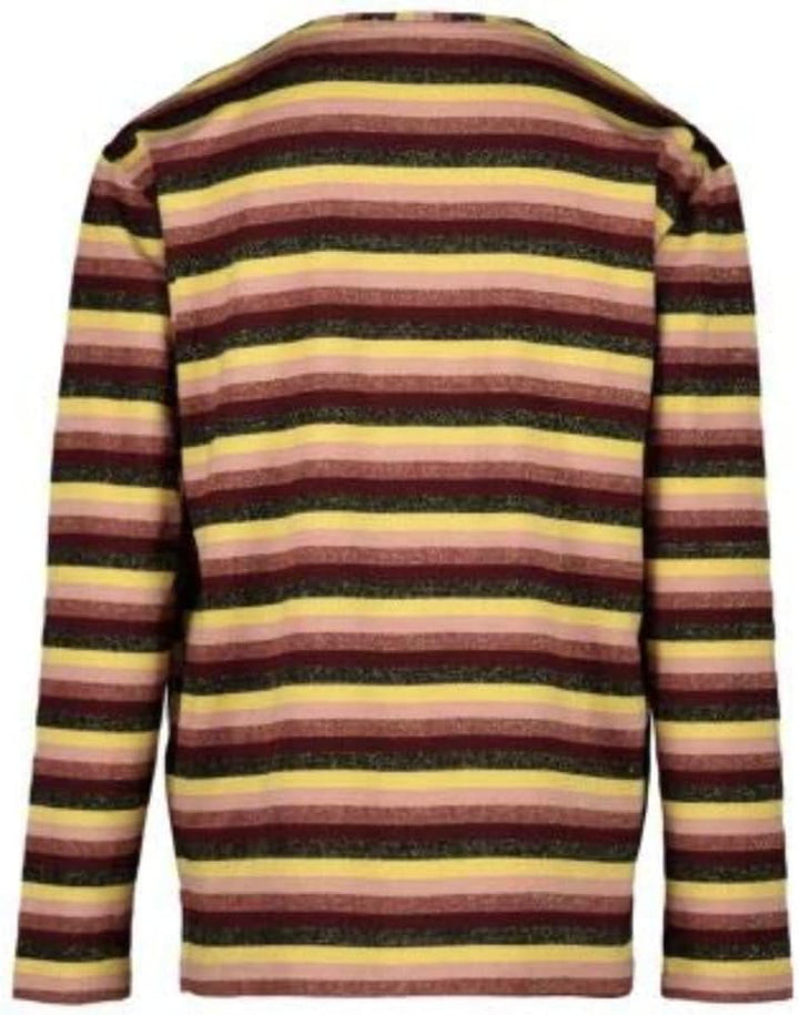 Scotch & Soda R´Belle Mädchen T-Shirt Long Sleeve in Lurex Yarn Dyed Stripe, Mehrfarbig (Combo B 218